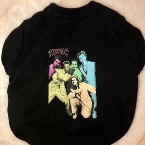 Black NSYNC Dog Shirt/Hoodie